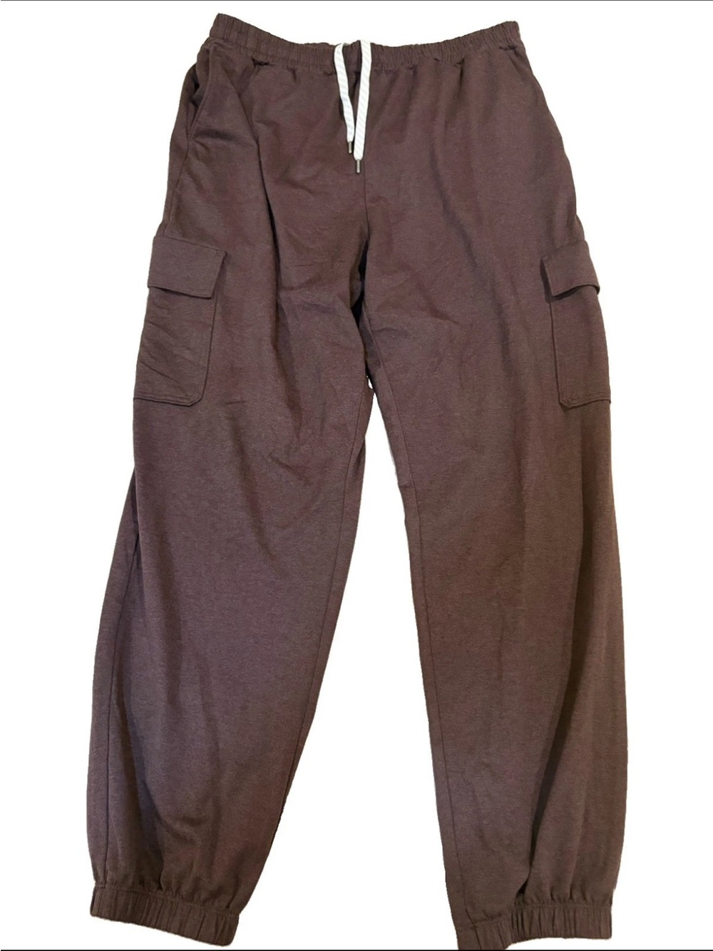 Vuori Boyfriend Cargo Jogger Pants Womens Brown Large